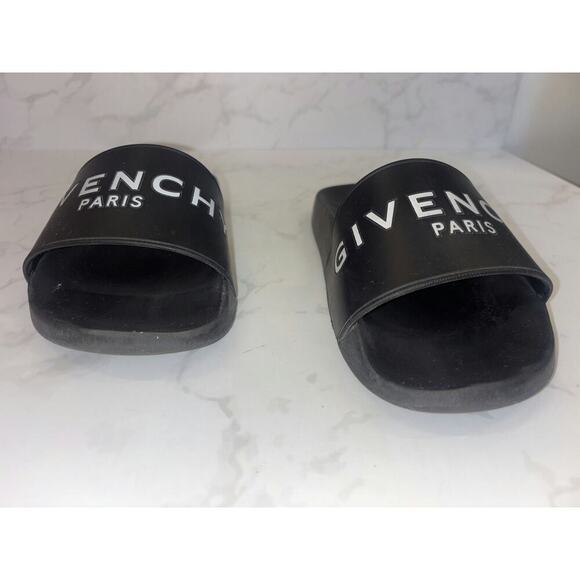 Givenchy Slide Sandals in Black with Box - Picture 3 of 5